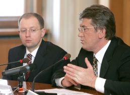 Yushchenko Yatsenyuk