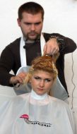 Master-class of hairdressers in Lvov