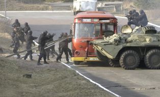 Навчання антитерористичного спецпідрозділу «Альфа»