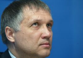 Press conference of Yevgeniy Zhovtyak in UNIAN