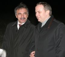 Укрепительные работы на озере Сасык-Сиваш