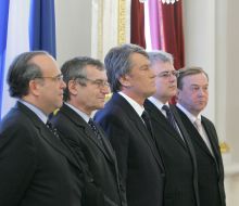 Ceremony of signing of Parisian Charter