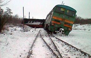 Локомотив, що зійшов з рейок, 