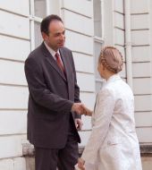 Встреча Тимошенко с Жаном-Франсуа Копе