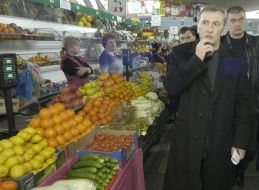 Посещение Черновецким КП ”Житній ринок”