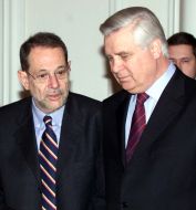 Javier Solana and Anatoly Zlenko