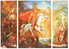 Canvas of painter Ilya Panek