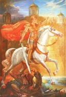 Canvas of painter Ilya Panek