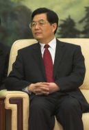 Meeting of Moroz and chairman of China Hu Tszintao