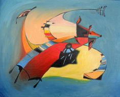 Exhibition of Marianna Maslova ”Expression on asphalt”