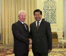 Встреча Александра Мороза и Цзя Цинлиня