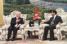 Встреча Александра Мороза и Цзя Цинлиня