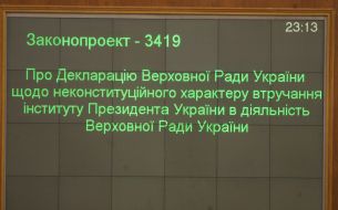 Роспуск парламента