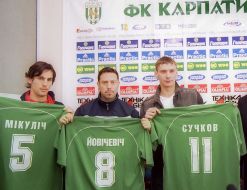 New FC Karpaty Lviv players 