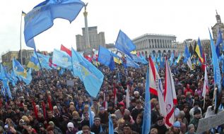 Meeting of the Coalition on the Independence square