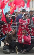 Meeting of coalition supporters on Maydan Nezalezhnosti