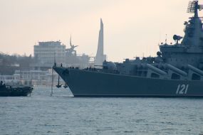 At the port of Sevastopol