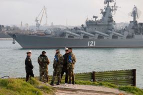 At the port of Sevastopol