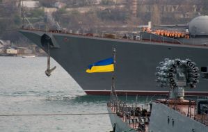 At the port of Sevastopol