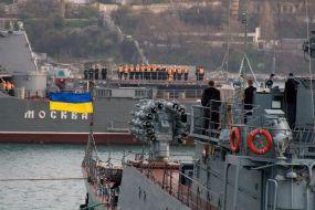 At the port of Sevastopol