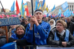 Meeting of coalition on the Independence square