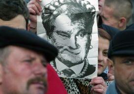 Meeting of coalition on the Independence square