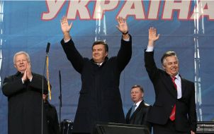 Meeting of coalition on the Independence square