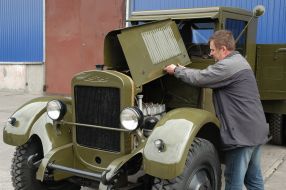 Восстановленный грузовик ЗИС-5