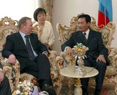 Leonid Kuchma,  Natsag Bagabandi