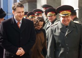 Vladimir Shkydchenko and Ferenc Juhász