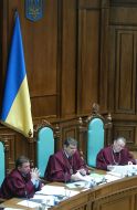 Sitting of the Ukranian Constitutional Court