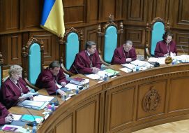 Sitting of the Ukranian Constitutional Court
