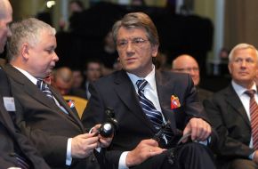 Приезд Ющенко в Кардифф. EURO-2012