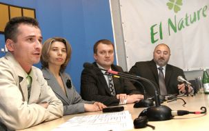 Press-conference in UNIAN. El Nature