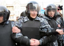 Clash near the Constitutional Court