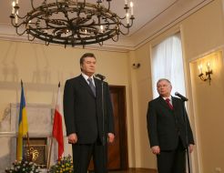 Visit of Ukrainian prime minister Viktor Yanukovich in Poland