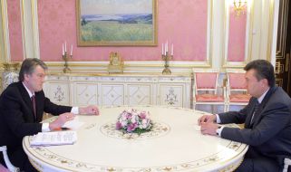 Meeting of Yushchenko and Yanukovych