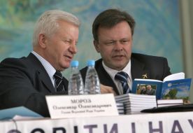 Aleksandr Moroz and Vitaly Babak