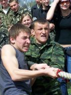 Соревнования курсантов в честь 62-й годовщины победы в ВОВ