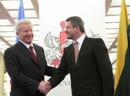 Viktoras Muntianas and Aleksandr Moroz