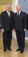 Alexandr Moroz and Valdas Adamkus