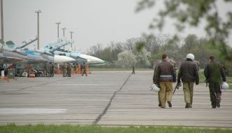 On the aerodrome in Kulbakino