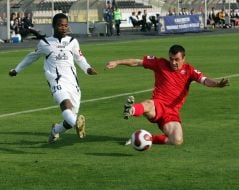 Football championship of Ukraine. FC ”Metallurg” (Donetsk)-FC ”Krivbass” (Krivoy Rog)