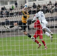 Football championship of Ukraine. FC ”Metallurg” (Donetsk)-FC ”Krivbass” (Krivoy Rog)