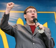 Meeting by opposition on Yevropeyska ploshcha. 28.04.07