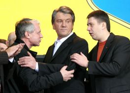 Meeting by opposition on Yevropeyska ploshcha. 28.04.07