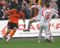 Soccer. ”Shakhter” vs ”Stal”