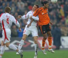 Soccer. ”Shakhter” vs ”Stal”