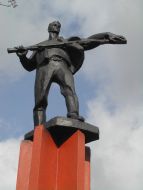 Monument of partisan detachment
