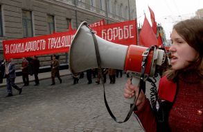 Первомайская демонстрация в Харькове